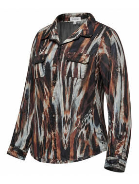 Calvin Klein Women’s Tunic Top S Abstract Print